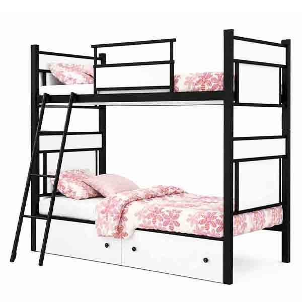 تخت دو طبقه فلزی اپل  D 100